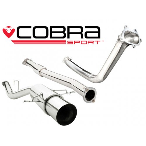 Cobra Exhaust 3\" Turbo Back Resonated SB30c Subaru Impreza 2001-2007 WRX STI_1