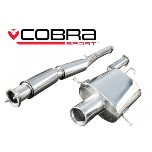 Cobra Exhaust 3\" Track Day Cat Back SC04 Subaru Impreza 1993-2000 Classic_1