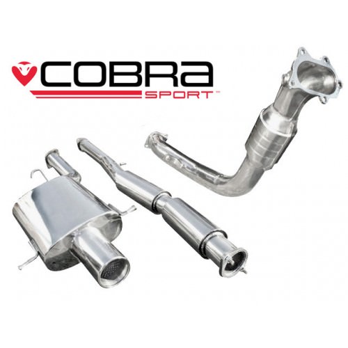 Cobra Exhaust 3\" Track Day Sports Cat Turbo Back SC31a Subaru Impreza 1993-2000_1
