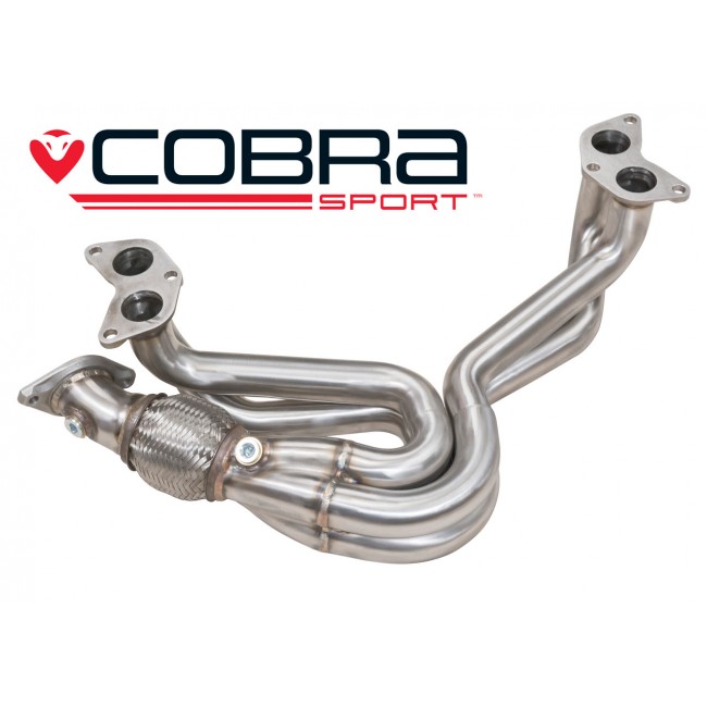 Cobra Exhaust 4-1 Unequal Length De-Cat Manifold Performance Exhaust TY16 - TOYOTA GT86 / SUBARU BRZ_1
