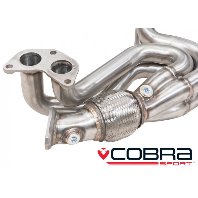 Cobra Exhaust 4-1 Unequal Length De-Cat Manifold Performance Exhaust TY16 - TOYOTA GT86 / SUBARU BRZ_4