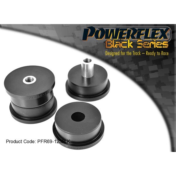 Powerflex Black Series Rear Diff Mount Early Type RA and WRX models PFR69-123BLK_1