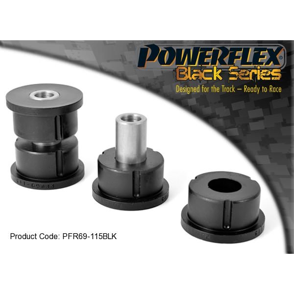 Powerflex Black Series Rear Tie Bar To Hub Rear Bush Subaru Impreza Turbo 93-00 PFR69-115BLK_1