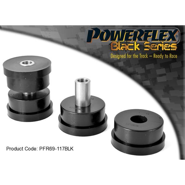 Powerflex Black Series Rear Tie Bar to Hub Front Bush Subaru Impreza Turbo 93-00 PFR69-117BLK_1