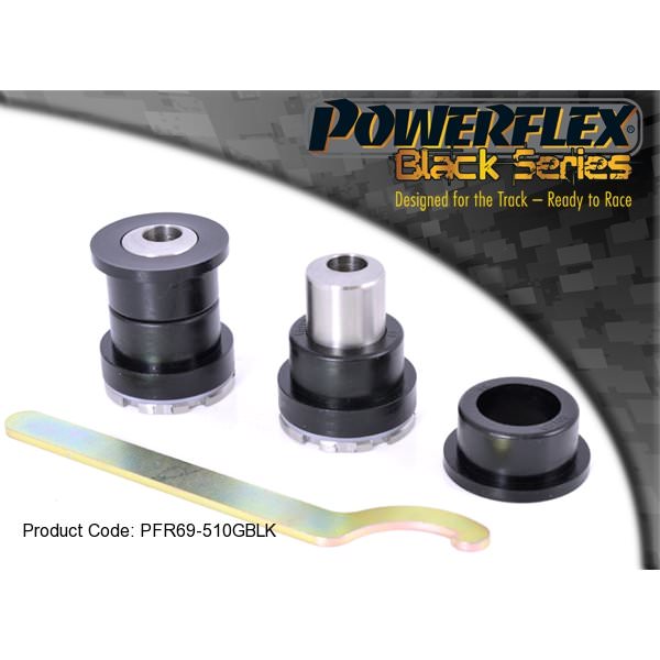 Powerflex Black Series Rear Upper Arm Inner Front Bush Adjustable Hatchback PFR69-510GBLK_1
