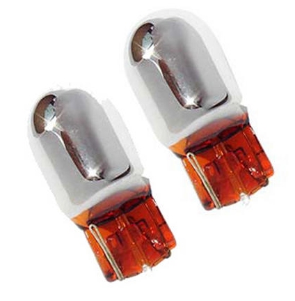 Silvatec Chrome Effect Orange Bulbs (Pair) Subaru Impreza_1