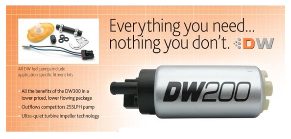 DeatschWerks DW200 Series Uprated In-tank Fuel Pump & Install Kit_1