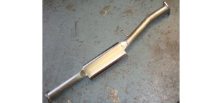 Hayward And Scott 3" Track Day Exhaust Centre Pipe With Silencer - New Age Impreza