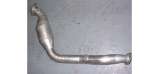Hayward And Scott 2.5" Exhaust Downpipe with High Flow Cat - Classic GC8 Impreza
