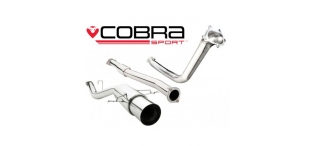 Cobra Exhaust 3" Turbo Back Resonated SB30c Subaru Impreza 2001-2007 WRX STI