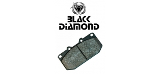 Black Diamond Predator Rear Brake Pads Subaru Impreza Turbo WRX STI & P1 92-00