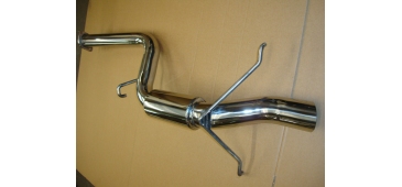 Hayward And Scott 3" Group A Replica Exhaust Rear Silencer - Polished - New Age Impreza
