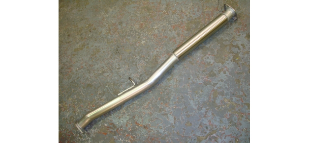 Hayward And Scott 2.5\" Exhaust Centre Pipe With Bubble Silencer - New Age Impreza
