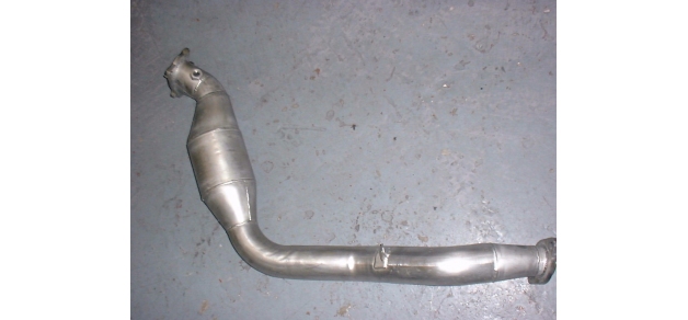 Hayward And Scott 3\" to 2.5\" Exhaust Downpipe With High Flow Cat To Fit Jdm Twin Scroll Turbo - New Age Impreza