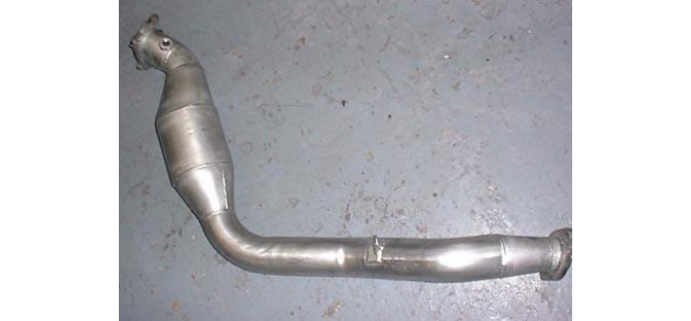 Hayward And Scott 3\" Exhaust Downpipe With High Flow Cat - Classic GC8 Impreza