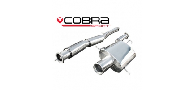 Cobra Exhaust 3\" Track Day Friendly Cat Back Sports Subaru Impreza WRX / STI SB04