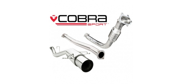 Cobra Exhaust 3\" Turbo Back Subaru Impreza 2001-2007 WRX STI SB30b
