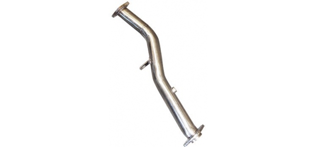 Hayward And Scott 2.5L 2.5\" 2nd Decat Exhaust Pipe  - New Age Impreza Turbo 06-07