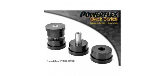 Powerflex Black Series Rear Tie Bar to Hub Front Bush Subaru Impreza Turbo 93-00 PFR69-117BLK