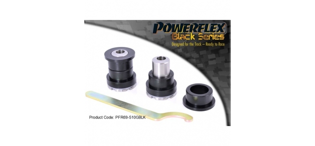 Powerflex Black Series Rear Upper Arm Inner Front Bush Adjustable Hatchback PFR69-510GBLK