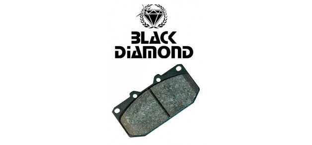 Black Diamond Predator Rear Brake Pads Subaru Impreza Turbo WRX STI & P1 92-00