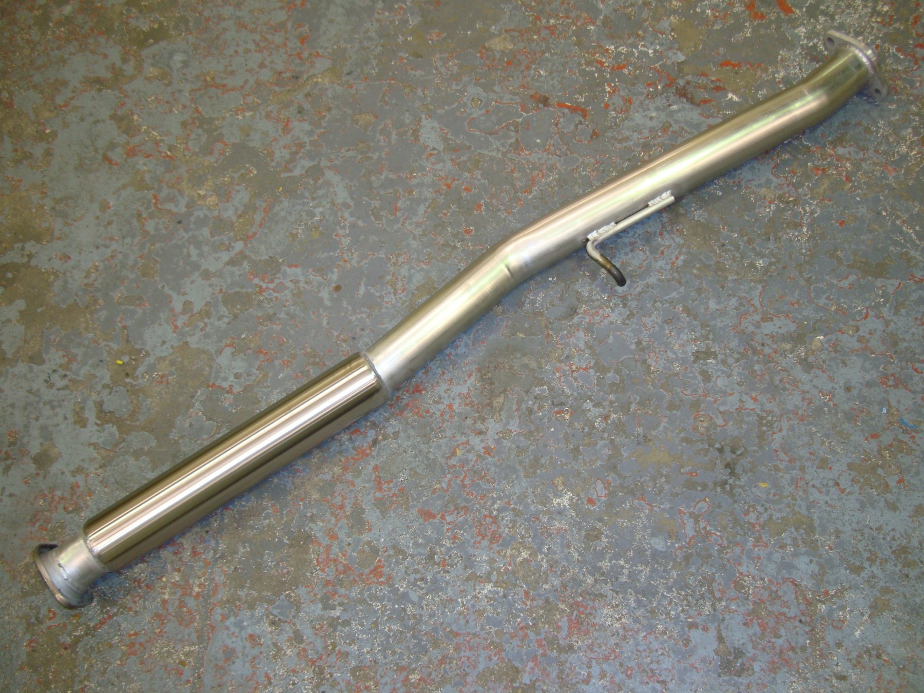 Hayward And Scott 2.5\" Exhaust Centre Pipe With Bubble Silencer - New Age Impreza_2