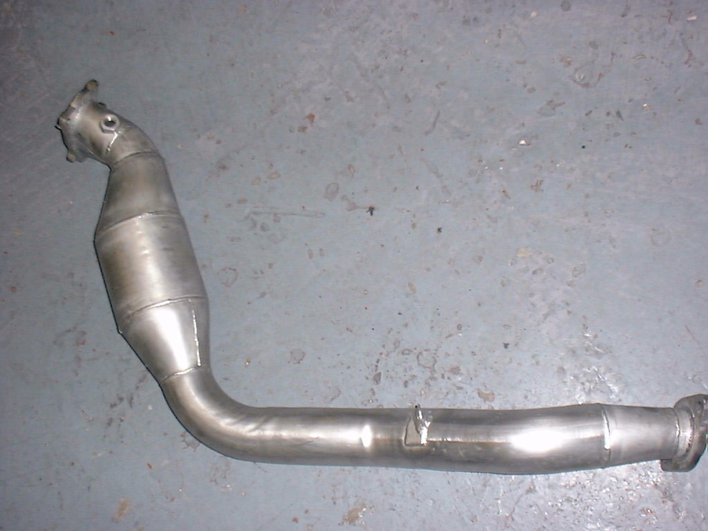 Hayward And Scott 3\" Exhaust Downpipe With High Flow Cat - New Age Impreza_1