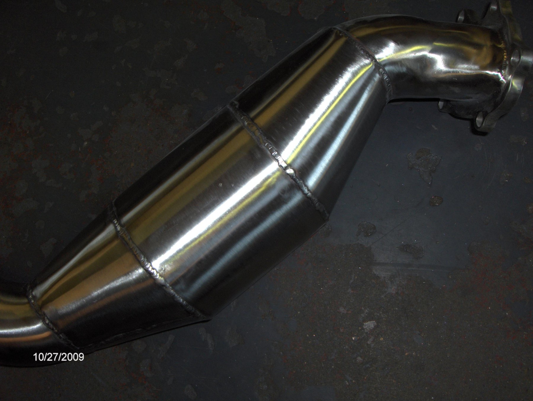 Hayward And Scott 3\" Exhaust Downpipe With High Flow Cat - New Age Impreza_2