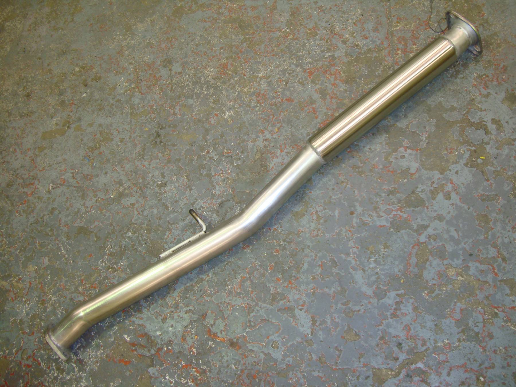 Hayward And Scott 2.5\" Exhaust Centre Pipe with Silencer - Classic GC8 Impreza_2