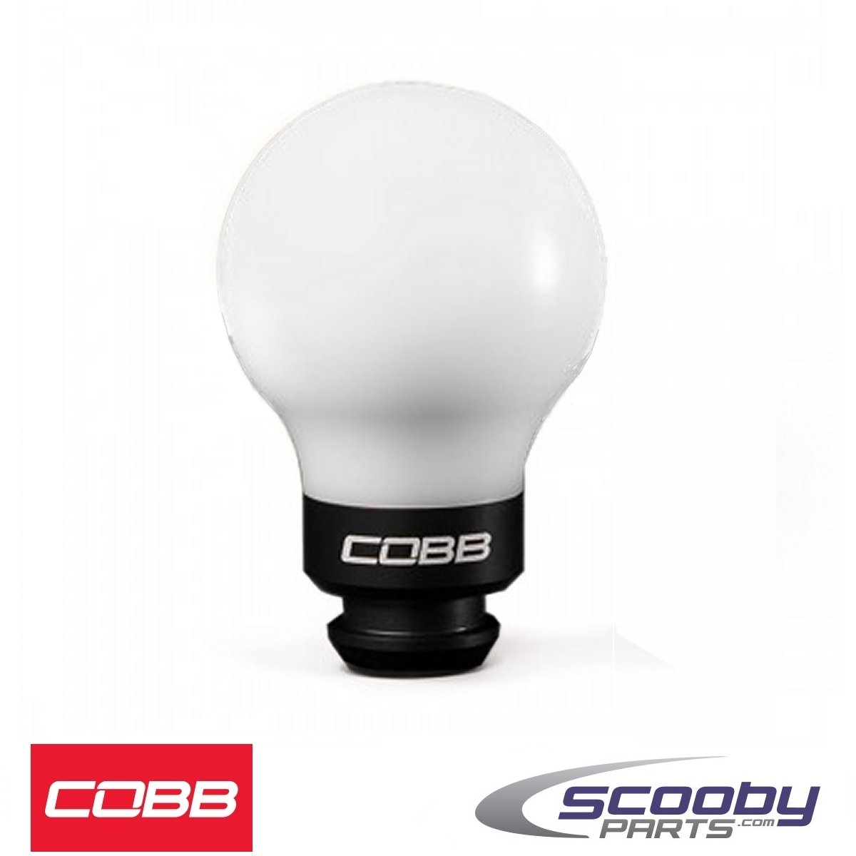 COBB Subaru 5-Speed WRX COBB Gearknob - White_1