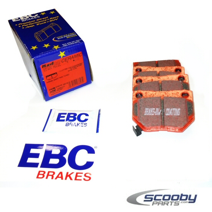 EBC Red Stuff Brake Pads Rear Subaru Impreza WRX Hatchback 2008-2010 DP31584