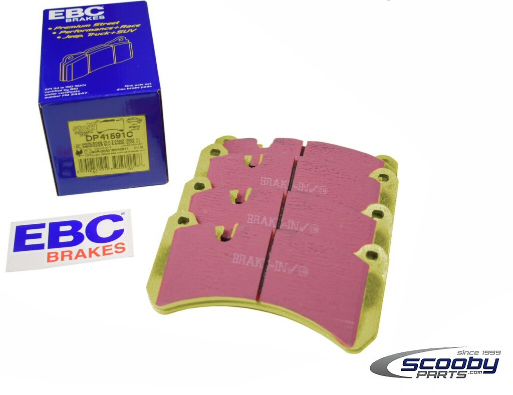 EBC YellowStuff Front Brake Pad Set DP41591R Final Edition STI_1