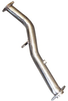 Hayward And Scott 2.5L 2.5\" 2nd Decat Exhaust Pipe  - New Age Impreza Turbo 06-07_1
