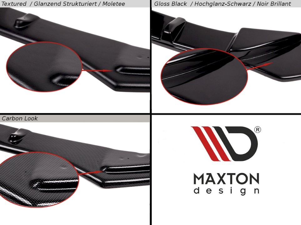 Maxton Designs Front Lip Spoiler 06-07 Subaru Impreza Hawkeye WRX & STI Models_5