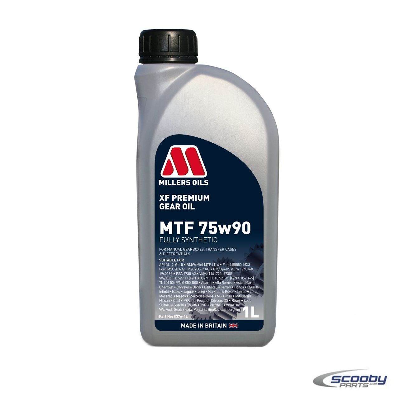Millers MTF 75w90 Gearbox and Differential Oil - 1 Litre_1