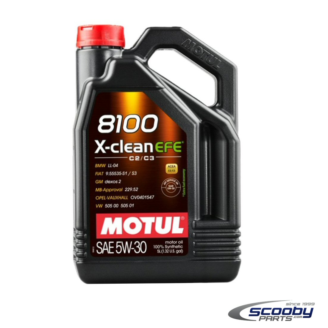 Motul 8100 X-clean efe Fully Synthetic 5w30 Engine Oil - 5 Litre Bottle_1