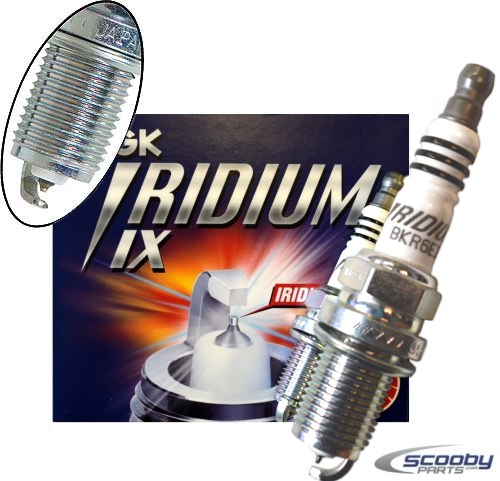 NGK Iridium Spark Plugs - BKR6EIX - Subaru Impreza EJ20 2.0L Turbo Engine Grade 6_1