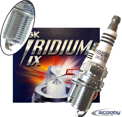 NGK Iridium Spark Plugs - BKR7EIX - Subaru Impreza EJ20 2.0L Turbo Engine Grade 7_1