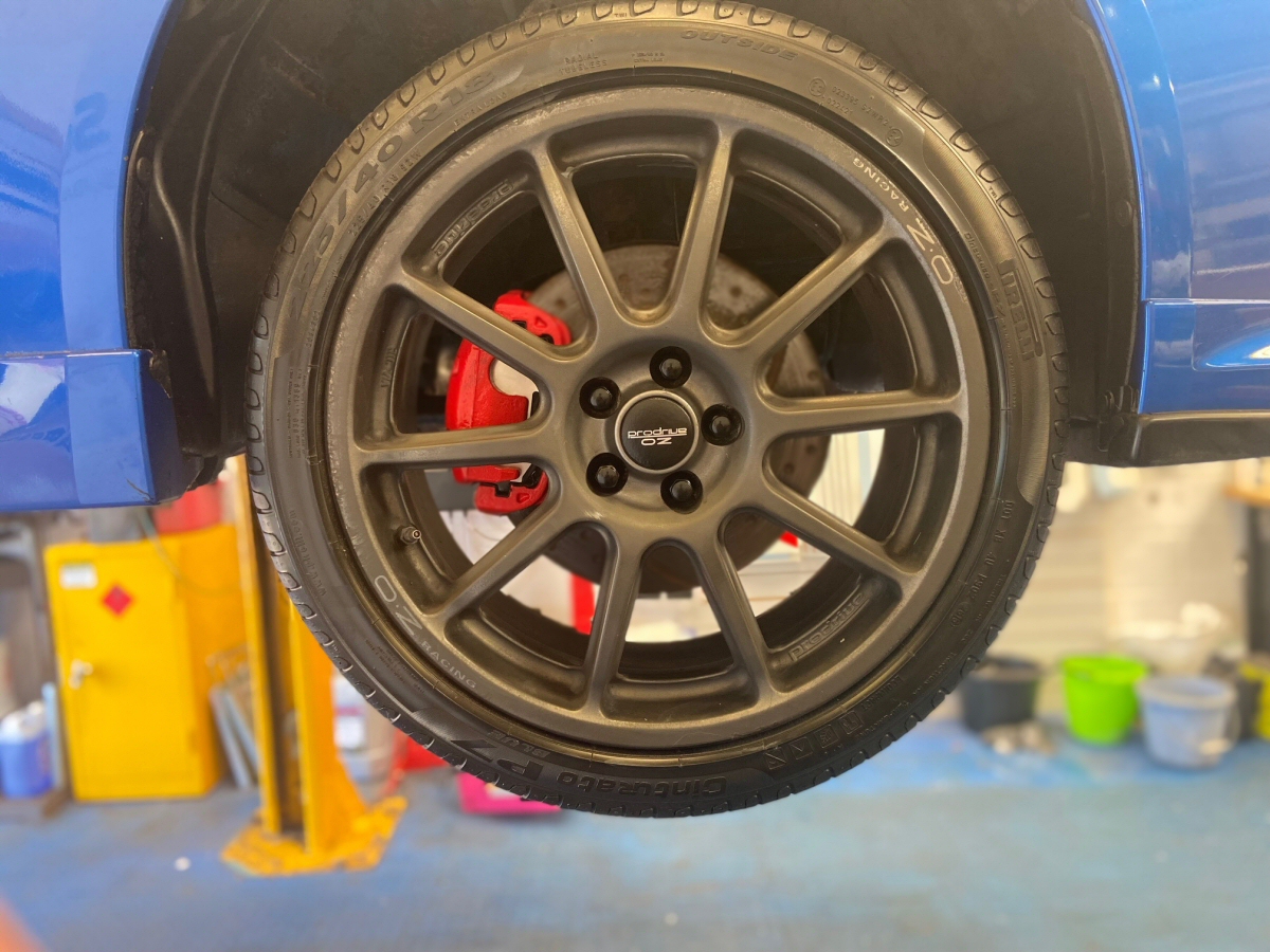 Titan Subaru Impreza Wheel Nuts Black Set of 20_4